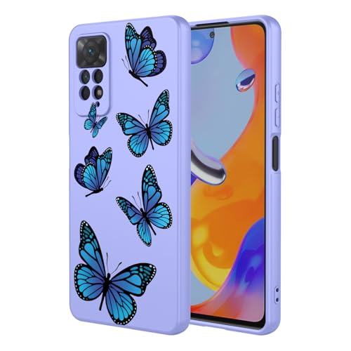 Coque antichoc Redmi Note 12 Pro 4G violette fini les bris d'écran
