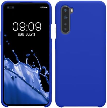 kwmobile Case Compatible with OnePlus Nord Case - TPU Silicone Phone Cover with Soft Finish - Lavender Grey