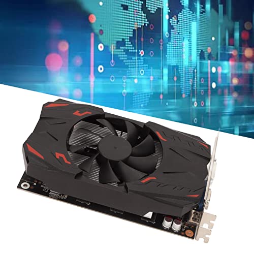 Image of Septpenta GTX550TI 1GB Graphics Card, GDDR5 128Bit 900MHz PCI Express X16 1.1 192 Stream Processor Chip Desktop Graphics Card, Independent Power Suuply Direct X 11 for Computer PC