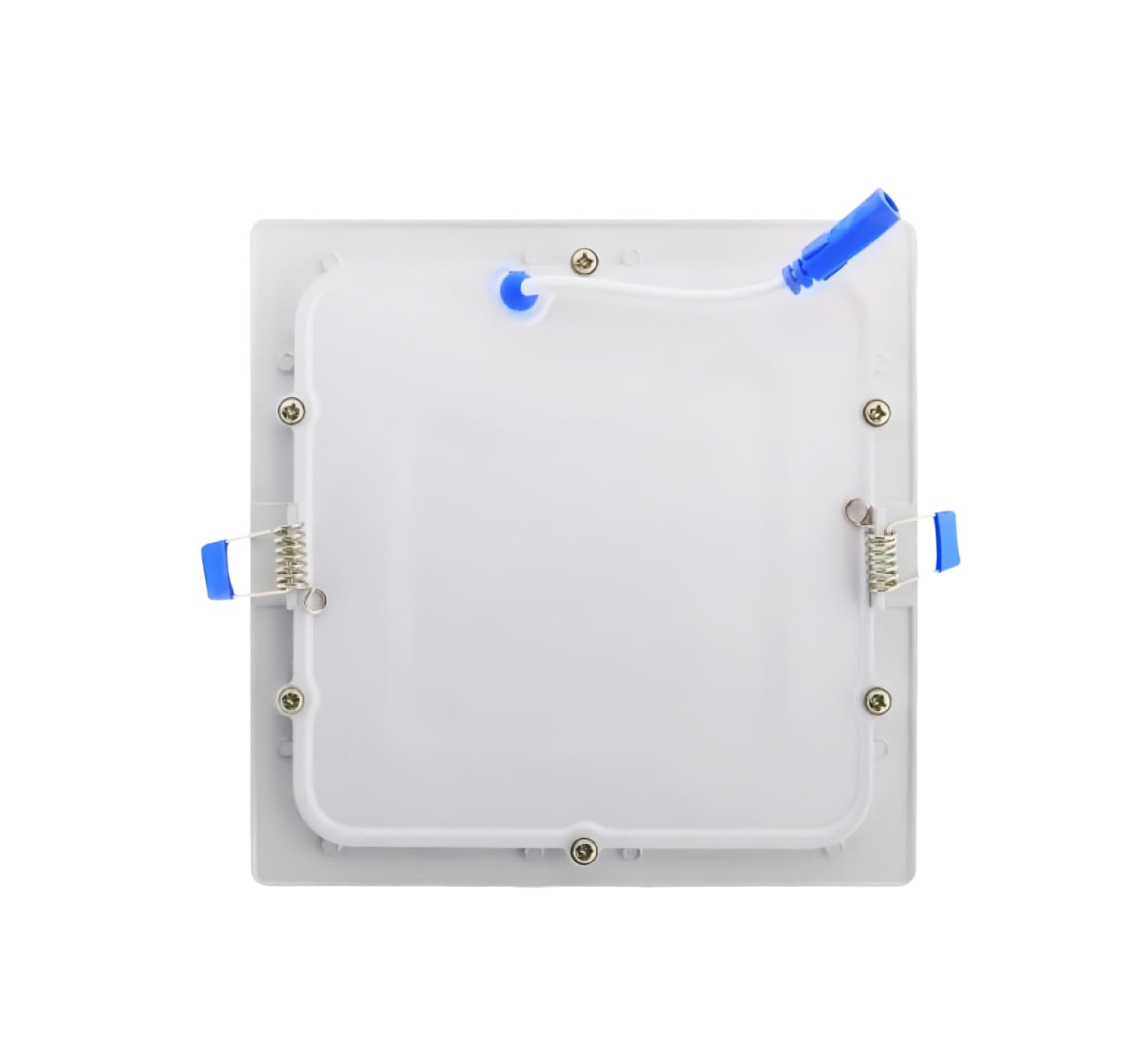ONSSI Placa LED de Techo 20W 2000lm,Cuadrada 220x220mm,(Blanco Frío,6000k) Panel Led Super slim Empotrado (PACK 5)