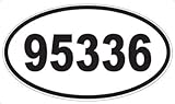 US Decal, Inc. Number 95336 Oval Sticker