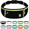 Running Belt Slim Fanny Pack Jogging Pouch Phone Holder Waist Pack – Black