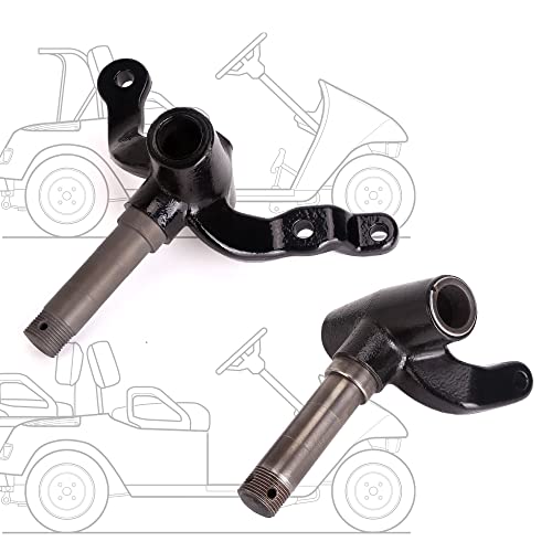 10L0L Golf Cart Spindle Assembly for EZGO TXT/PDS 2001.6-up Gas & Electric, Front End Repair Kit with Passenger & Driver Side, OEM# 70673-G02 70942-G02 by 10L0L - Image 6
