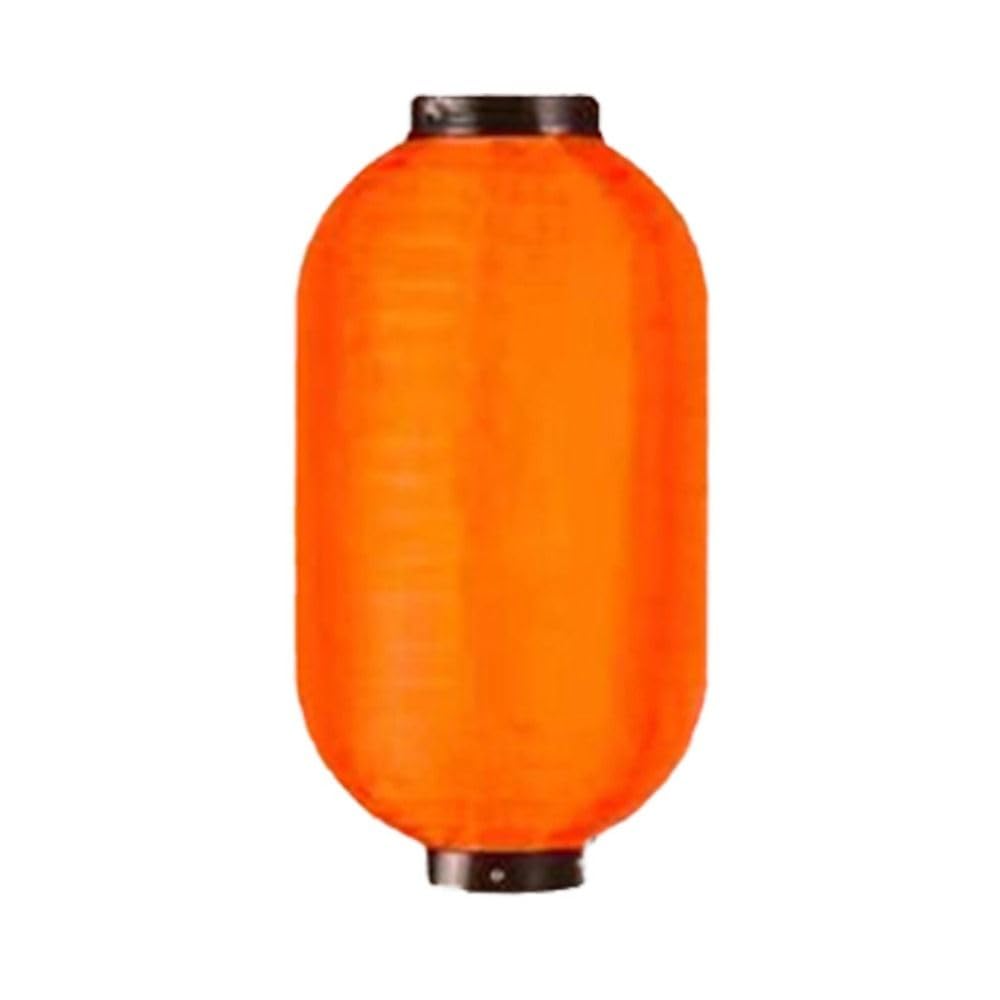 Waterproof Silk Foldable Festival Decor,Japanese Style Hanging Lantern for Christmas, Garden, Party, Indoor/Outdoor(L,orange)