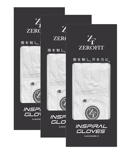 �yZEROFIT�zAmazon���� �C���X�p�C���� �S���t �O���[�u �g�����J���[/�j�����p �X�g���b�` �O���b�v�� �z���C�g �u���b�N ������v ����ɂ��� �O���b�v �S�V��Ή� �t�B�b�g�� ���� �E�� (23cm, 3���Z�b�g�i�E��j)