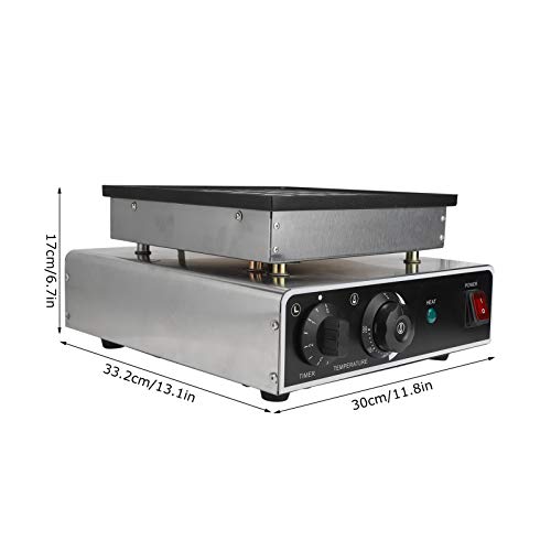 Máquina de muffin, 25 furos 950W elétrica de aquecimento rápido máquina de waffle muffin panqueca ap