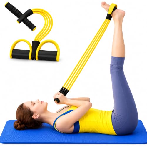Image of RENRANRING Yoga Pedal Puller Resistance Bands for Exercise (1, MLT)