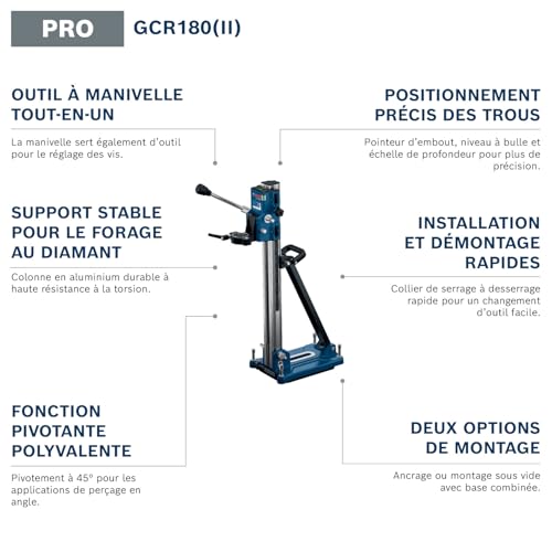 Bosch PRO Support de perçage GCR 180 Professional - vue 3