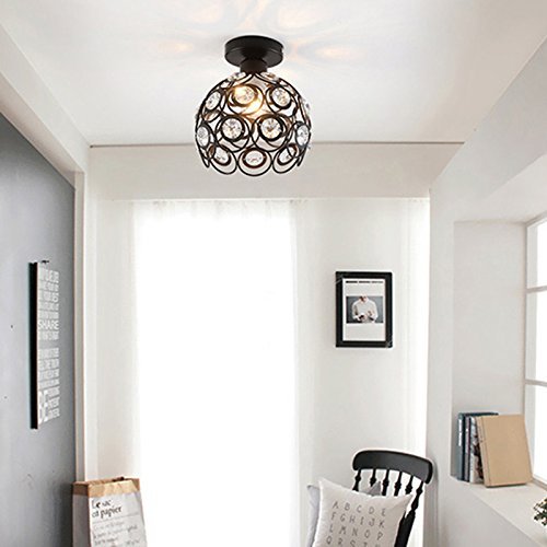 Plafoniera in Cristallo Moderno Lampadario in