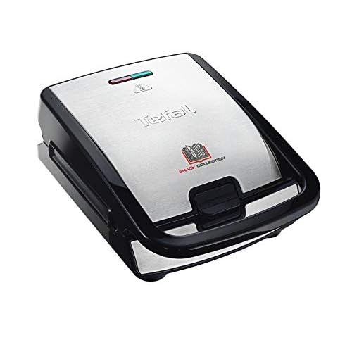 Tefal Snack Collection SW854D multisnack met verwisselbare platen geschikt om tosti's, wafels, poffertjes en panini's te maken