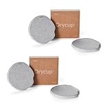 Momo Lifestyle Coasters for Drinks Drycup Stone Coaster Ultra Absorbent Made of Diatomaceous Earth Ideal for Wooden and Coffee Table Non Scratch Condensation Drink Coasters (4 Pack)
