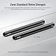 NEEWER 15mm Stange (8/20cm lang, 2er Pack), Aluminiumlegierung ausziehbare 15mm Verlängerungsstangen für 15mm LWS Rod Schienensystem Schulter Rig Video Rig Grundplatte, SR022