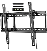 PERLESMITH テレビ壁掛け金具 37～70インチ 液晶テレビ対応 耐荷重60kg 左右移動式 角度調節可能 VESA対応 最大600x400㎜ 水準器付き (ブラック)