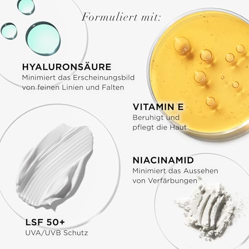 IT Cosmetics Your Skin But Better CC Cream LSF 50+, 12 ml, Hochpigmentierte Mehrzweck-Creme mit LSF 50, Getönte Anti-Aging-Tagescreme, Foundation, Concealer & Pflege in einem, Farbton Light