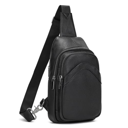 Bolso bandolera de piel de hombre para organizar tus viajes y negocios
