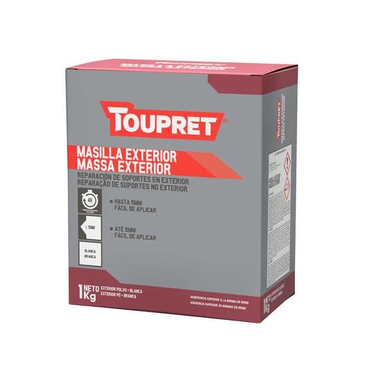 Toupret - MASILLA POLVO EXTERIOR TOUPRET 1 KG