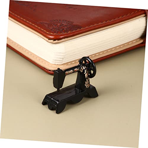 TEHAUX 1 Peça Miniaturas De Móveis Retrô Móveis Infantis Máquinas De Costura Para Crianças Artesanat