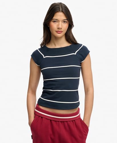 T shirt à épaules dénudées femme Superdry Athletic - vue 3