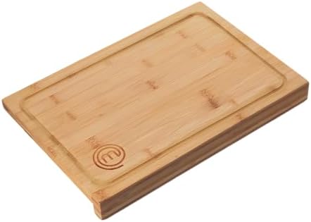 MasterChef Wooden Kitchen Cutting Board, Bamboo Countertop for Me...