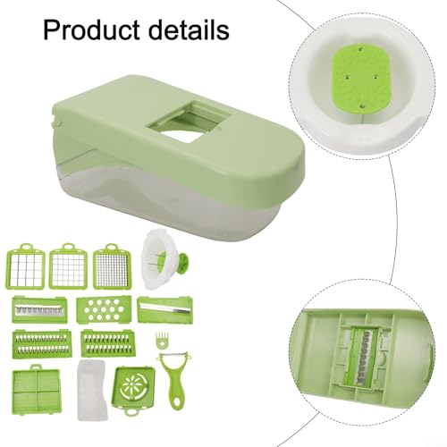 Cortador multifunción 10 en 1 para verduras y frutas miniatura 6
