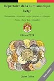  Répertoire de la numismatique belge: Version noir et blanc