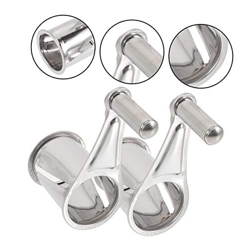 Rallador giratorio manual de acero inoxidable ULTECHNOVO 2 piezas miniatura 7