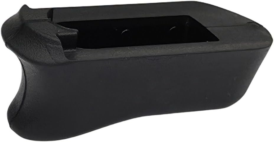 Hogue Rubber Magazine Extended Base Pad Finger Rest for Kimber Micro 9 7-Round, Black - 39030