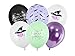 Produktbild PartyDeco Luftballons Hocus Pocus Hexen 30cm 6er Set - Ballons für Helium oder Luft - Latexballons für Hexenparty Halloween Kindergeburtstag - Ballonset als Halloweendeko - Farbmix