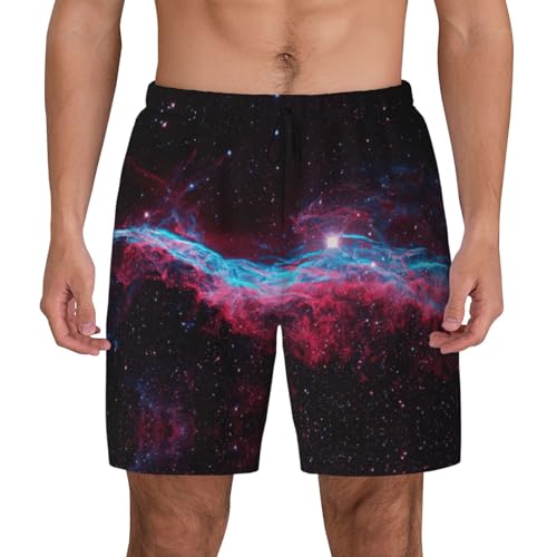 Maillot de bain compression homme motif galaxie confort premium