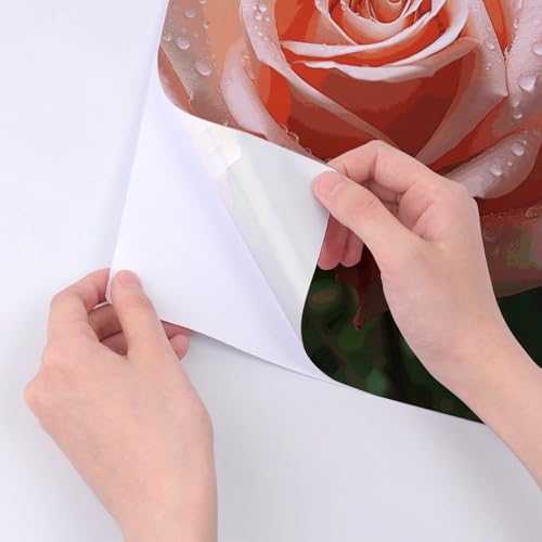 Autocollants mignons rose imperméables déco ordinateur portable et gourde