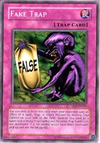 fake yugioh card Amazon.com: Yu-Gi-Oh! - Fake Trap (DB1-EN164) - Dark Beginnings 1 -  Unlimited Edition