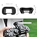 JJC Camera Eyecup Eyepeice Viewfinder for Sony A7 IV A7M4 A7R V A7R5 A1 A1 II A7S III A7S3 A9 III Cameras, Soft Silicone Eye Cup Replacement of Sony FDA-EP21 Eye Cup