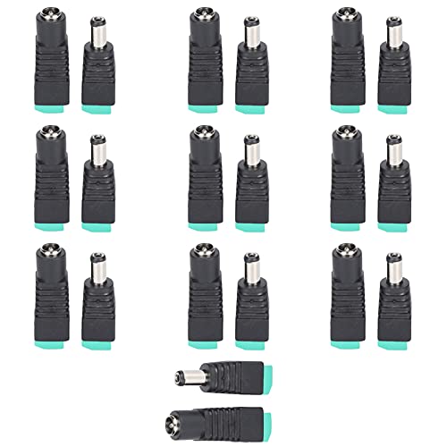 DC Mannelijke en Vrouwelijke Voedingsadapter, 5,5x2,1 Mm DC-voedingsconnector Stekkeradapterconnector voor LED-strip… - Image 3