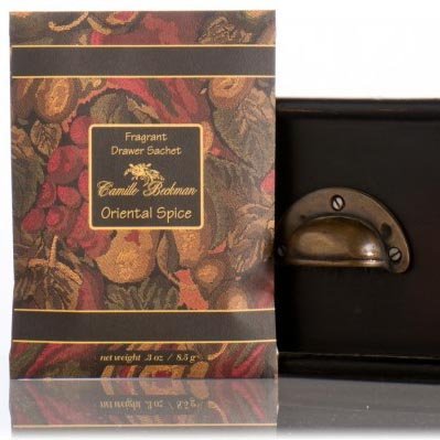 Camille Fragrant Drawer Sachet - Oriental Spice