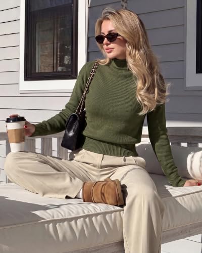 Women's Long Sleeve Turtleneck Sweater  - image 2