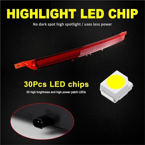Troisième feu stop LED Golf 7 résout panne éclairage OEM 5G6945087A - 3