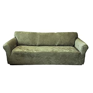 Nouvelle Legende Furniture Slipcover Stretch Suede Loveseat