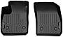 SMARTLINER Custom Fit All Weather Black 1st Row Floor Mat Liner Set Compatible with 2021-2023 Buick Envision