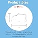 SHAPES ETC. 15 Pcs Shoe Small Single Color Creative Foam Cut-Outs White 3in Teachers Classroom Bulletin Board Decorations All About Me Kids Craft Projects Community Event Decor USA Made