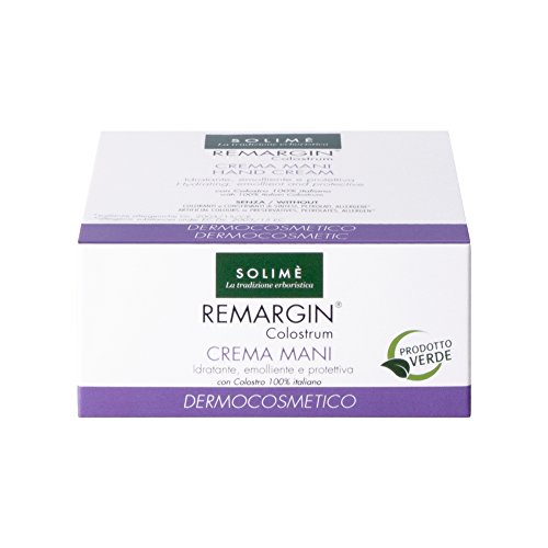 Remargin Colostrum crema mani protettiva e idratante al Colostro 150 ml - Prodotto erboristico made in Italy