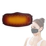 3D Therapy Heated Nose Cover, Winter Nose Warmer Hot Compress Nose Heating Pad for Stuffy Nose/Allergic Rhinitis, 3 Temperature Settings & Timer