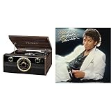 Victrola Empire Junior Chaîne Stéréo 4-en-1 Platine Vinyle Bluetooth - Expresso & Thriller