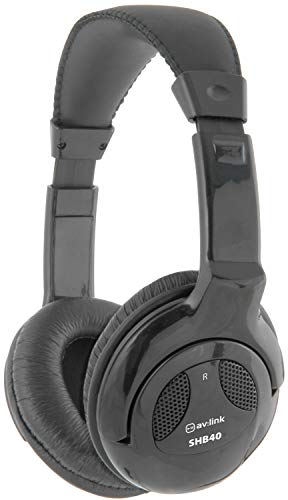 AV:Link | Auriculares estéreo de Alta fidelidad SHB40 | Jack de 6,3 mm