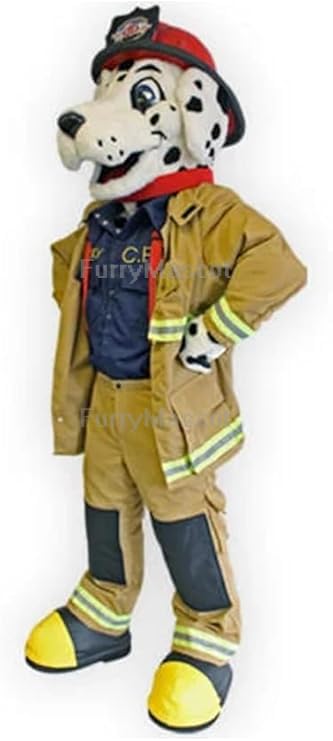 New Dog Firefighter Suit Animal Mascot Costume Party Carnival Costumes