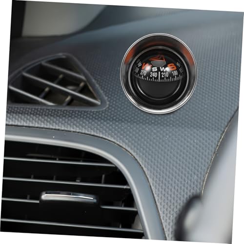 Brújula para carro Happyyami pequeña para tablero miniatura 5