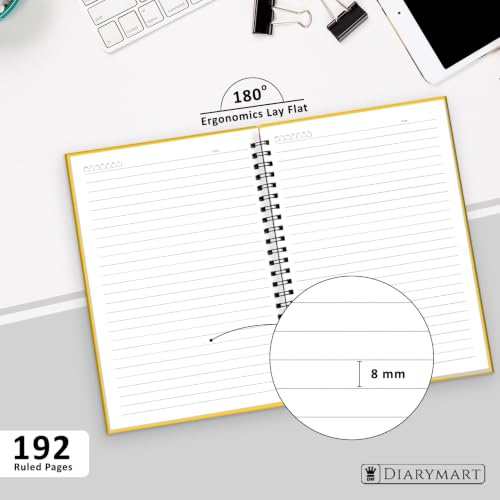 Image of Success Quotes Printed Cover A5 Size Wiro Hard Bound Notebook Diary For Girls Women & Men | 200 Ruled Pages | 80 GSM Paper | Undated Journal Diary