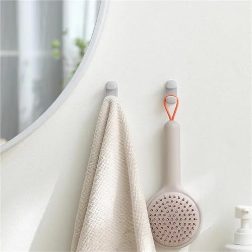 Support cuillère à riz silicone gris clair - range-ustensile mural cuisine