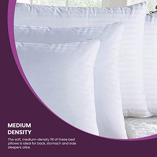 Set 4 Almohadas estándar con material alternativo de plumón miniatura 5