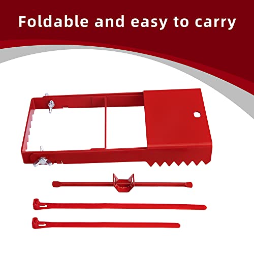 Wehhbtye Ice Fishing Tip Down,Ice Fishing Tip Up Reel,Ice Fishing Rod Holder For Easier To Capture Fish Bites Ground Support Brackets (1Set) #TOP4