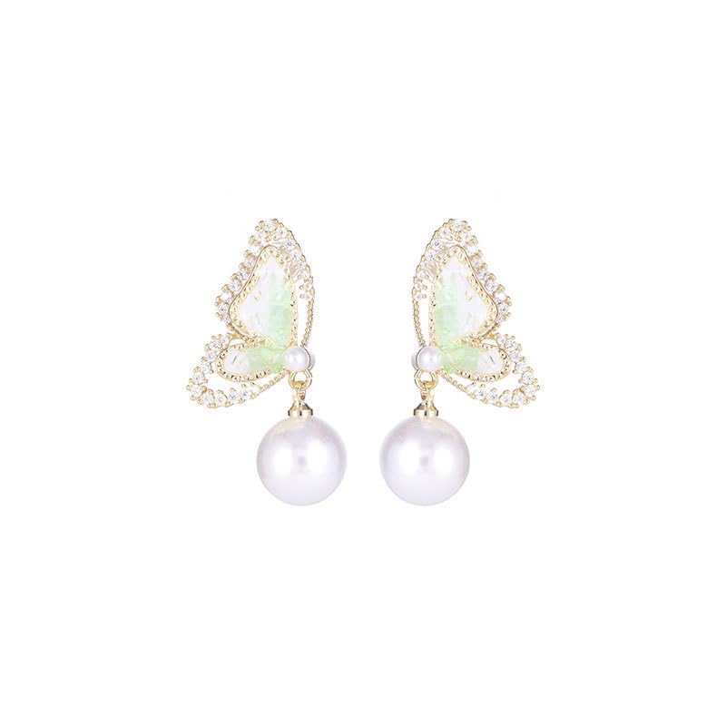 Boucles d'oreilles en or hypoallergénique et moissanite contre les lobes sensibles